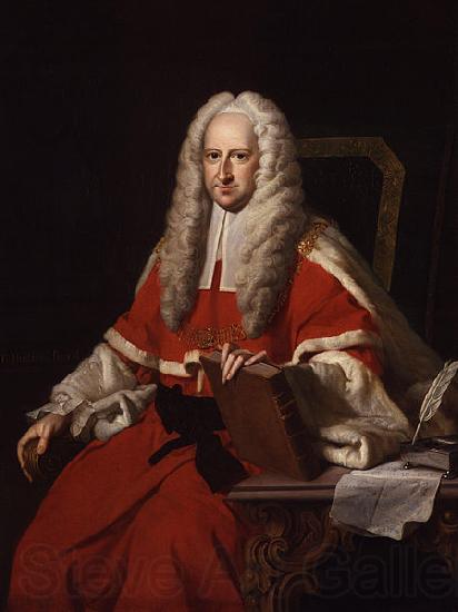 Thomas Hudson Portrait of Sir John Willes